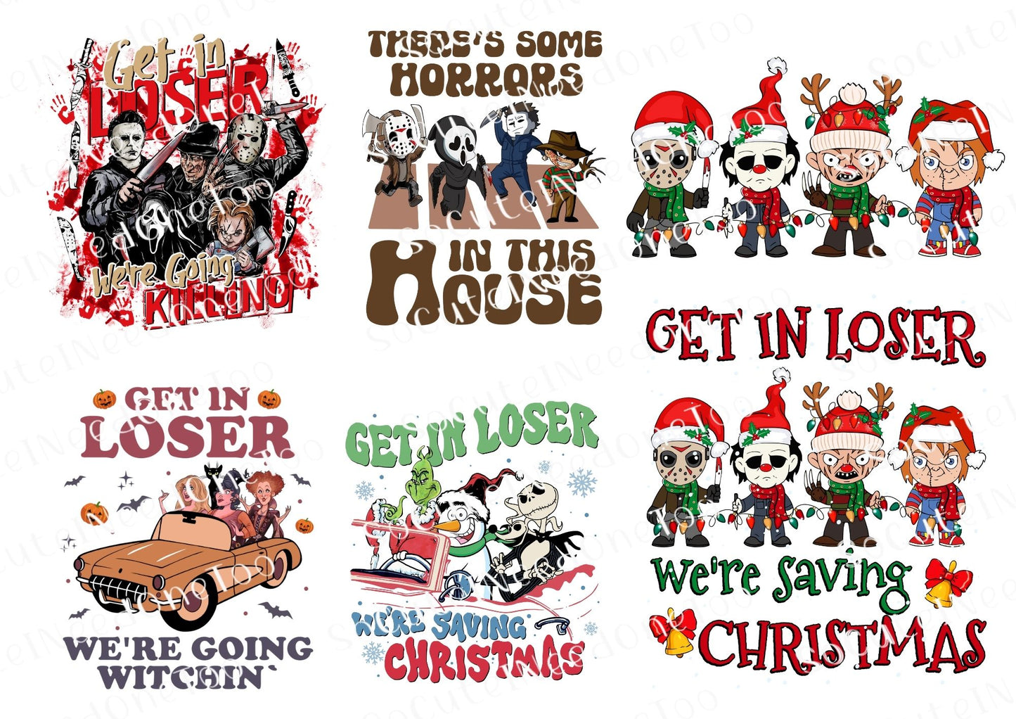 Get In Loser Waterslide Decals - SoCuteINeedOneToo