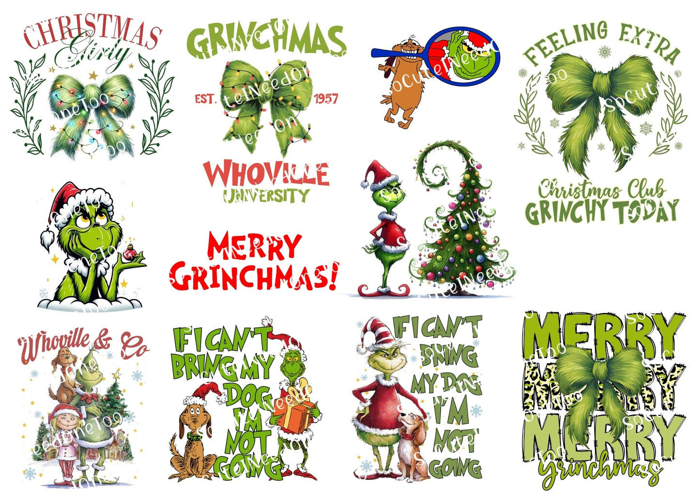 Grinch #38 Waterslide Decals