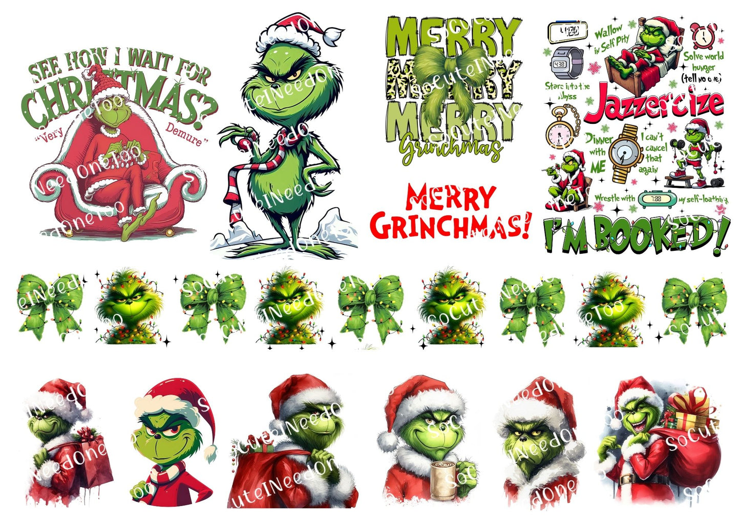 Grinch #40 Waterslide Decals