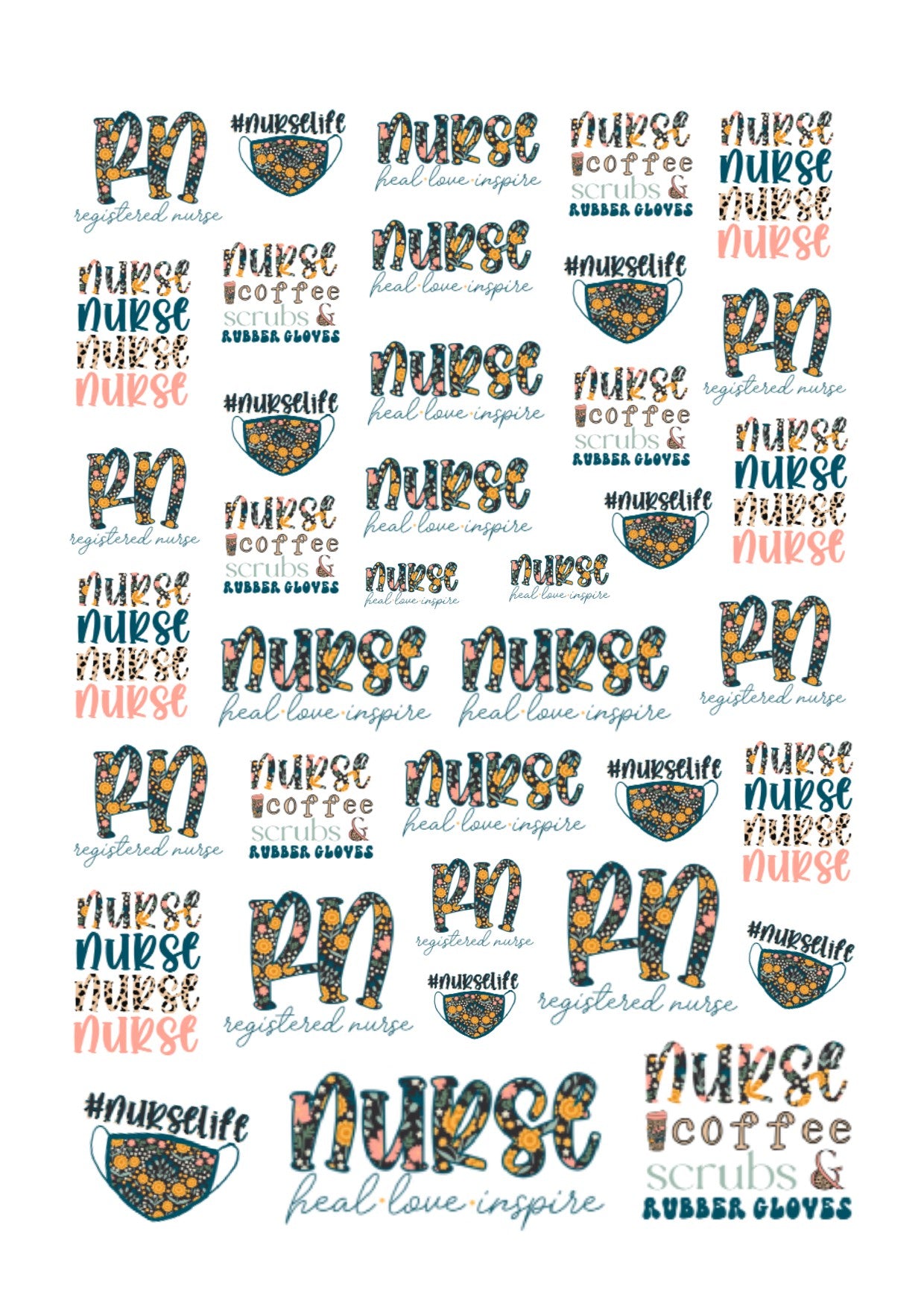 Nurse Life Stickers
