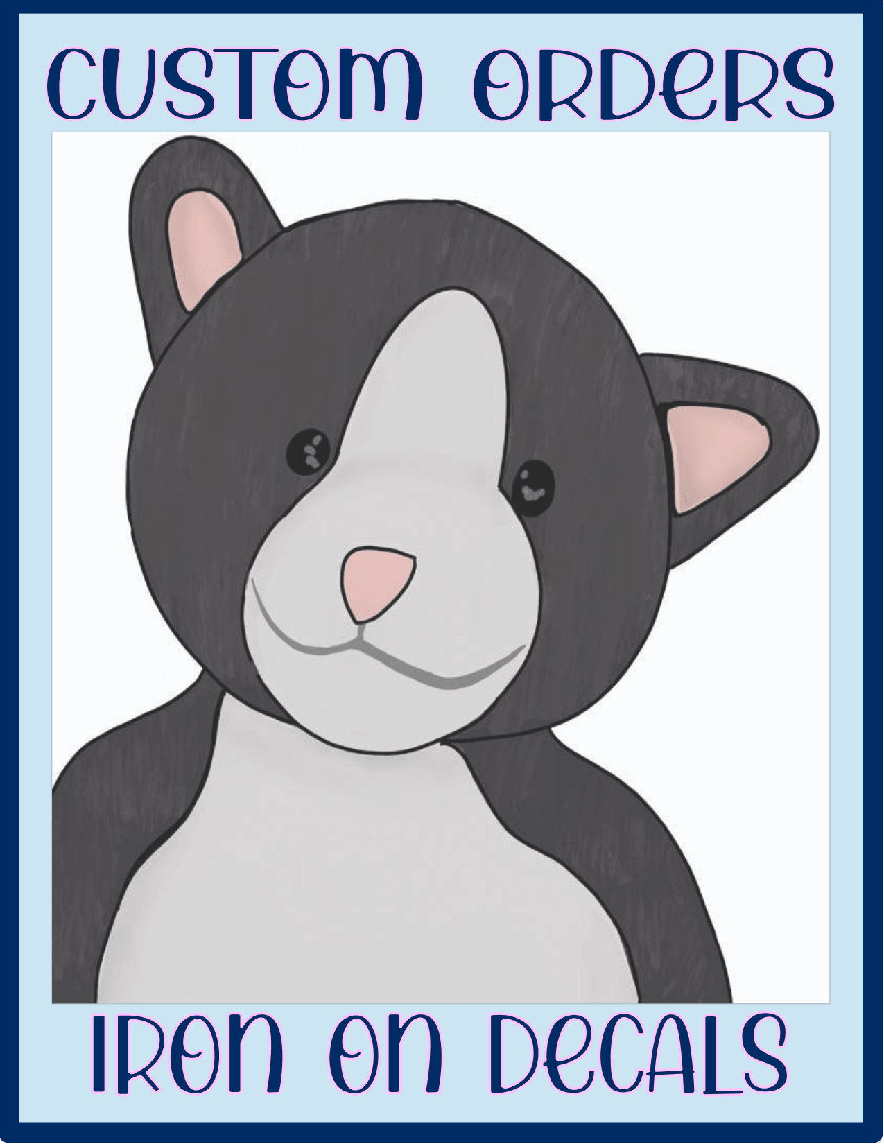 CUSTOM DESIGNER FEE & MOCK-UP - SoCuteINeedOneToo