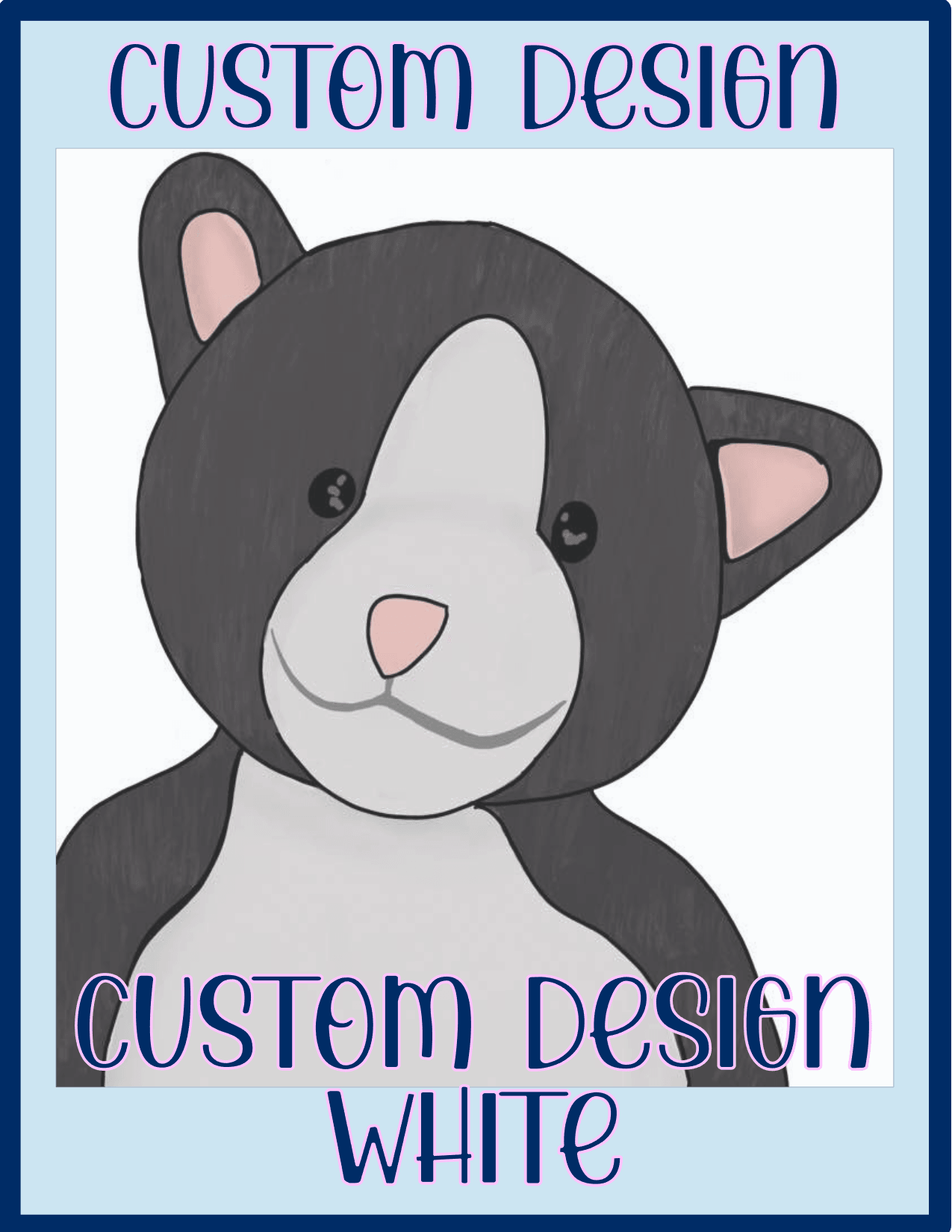 CUSTOM DESIGNER FEE & MOCK-UP - SoCuteINeedOneToo