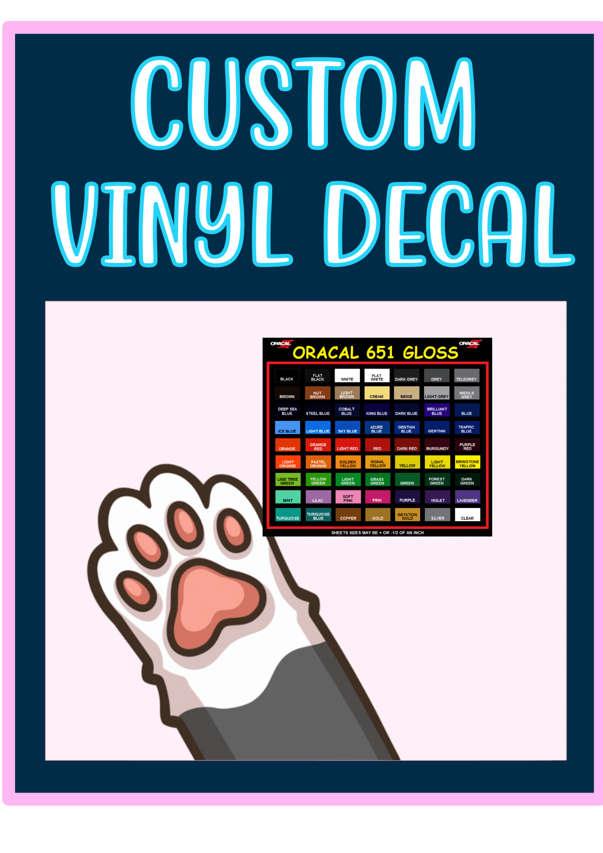 CUSTOM DESIGNER FEE & MOCK-UP - SoCuteINeedOneToo