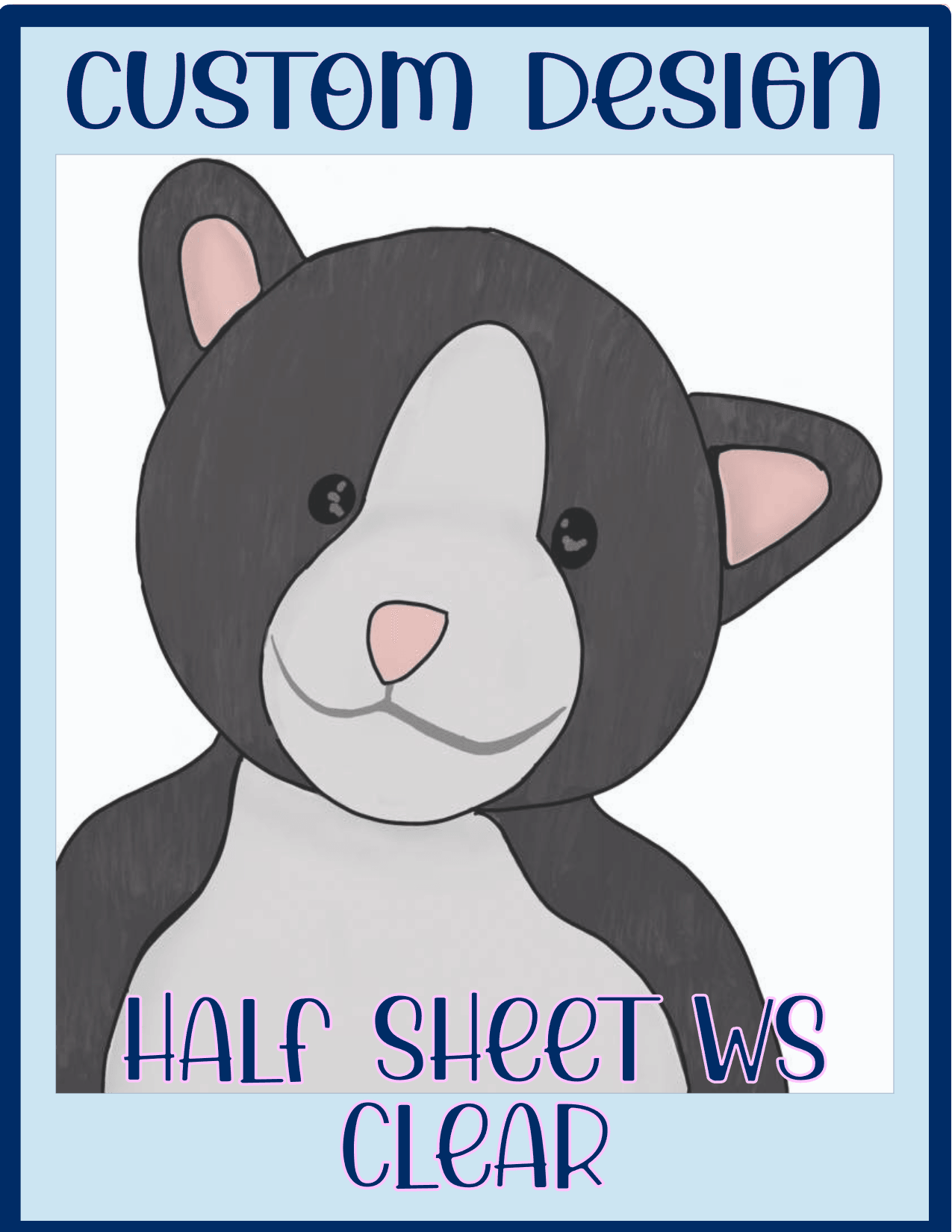 CUSTOM DESIGNER FEE & MOCK-UP - SoCuteINeedOneToo
