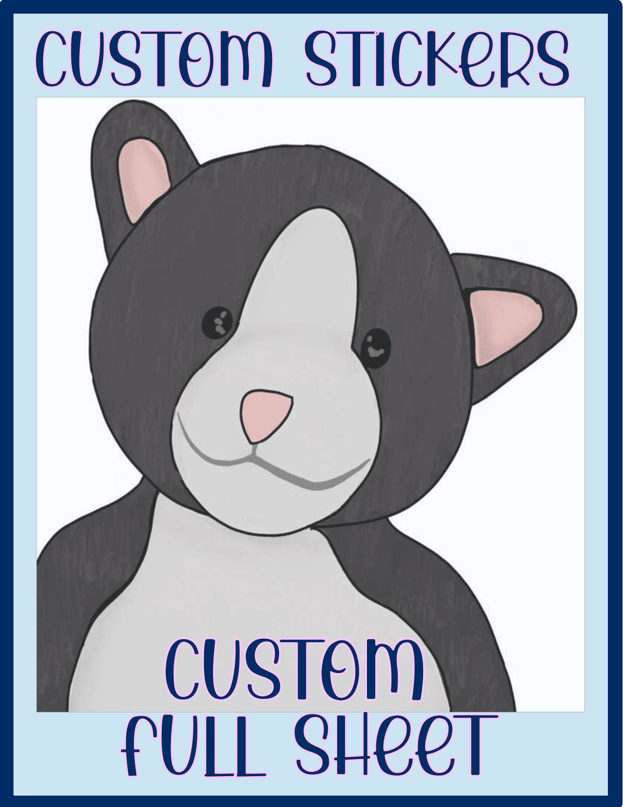 CUSTOM DESIGNER FEE & MOCK-UP - SoCuteINeedOneToo