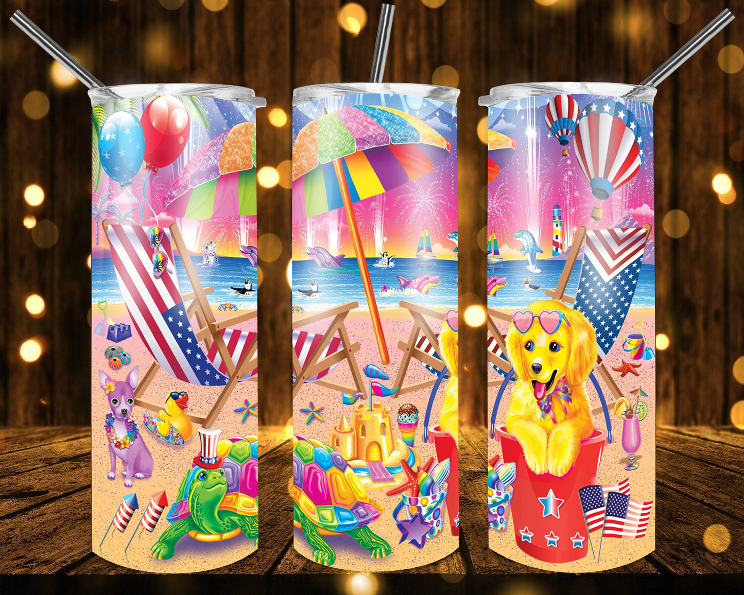Lisa Frank Waterslide Wraps - SoCuteINeedOneToo