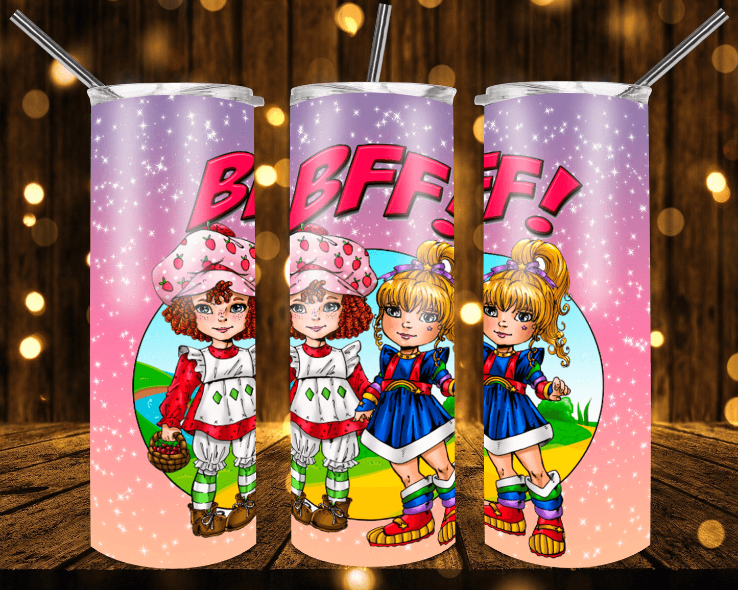 Rainbow Brite Collection Waterslide Wraps - SoCuteINeedOneToo