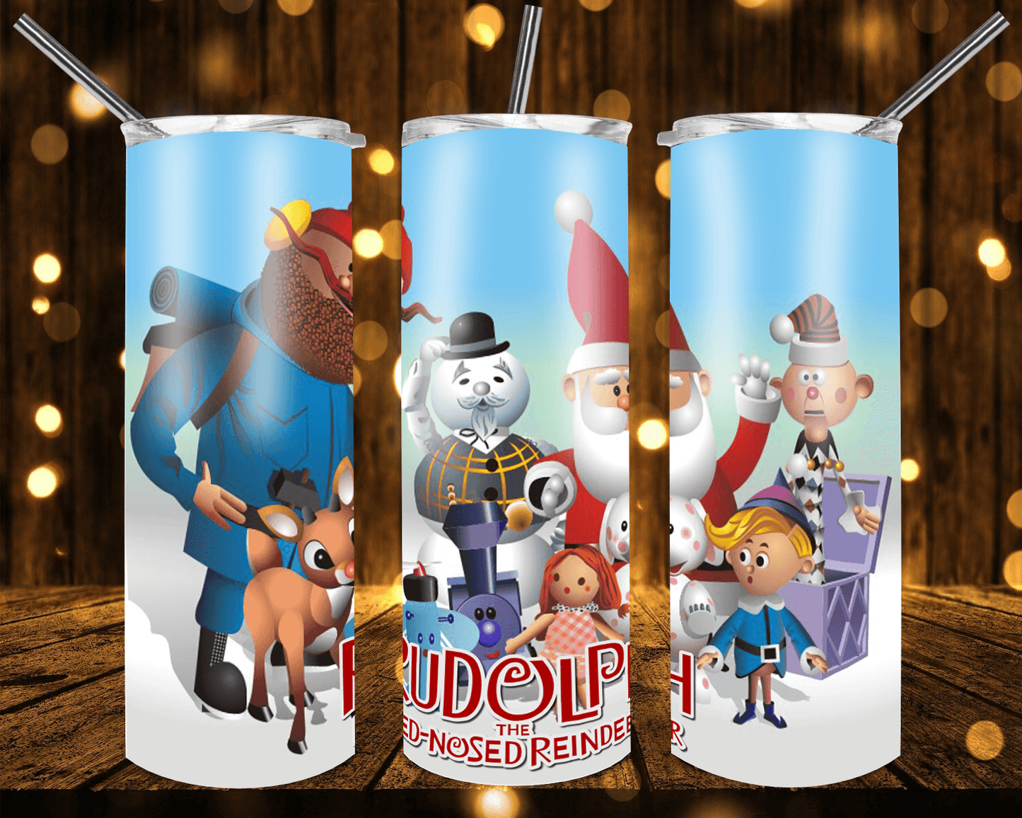 Rudolph The Reindeer Waterslide Wraps - Limited Edition - SoCuteINeedOneToo