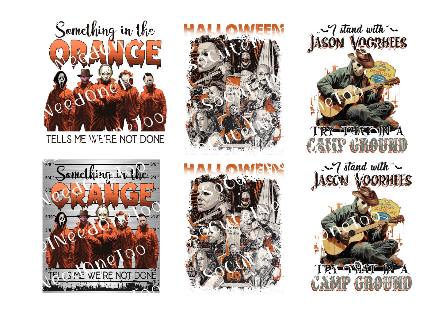 Something In Orange Waterslide Decals - SoCuteINeedOneToo