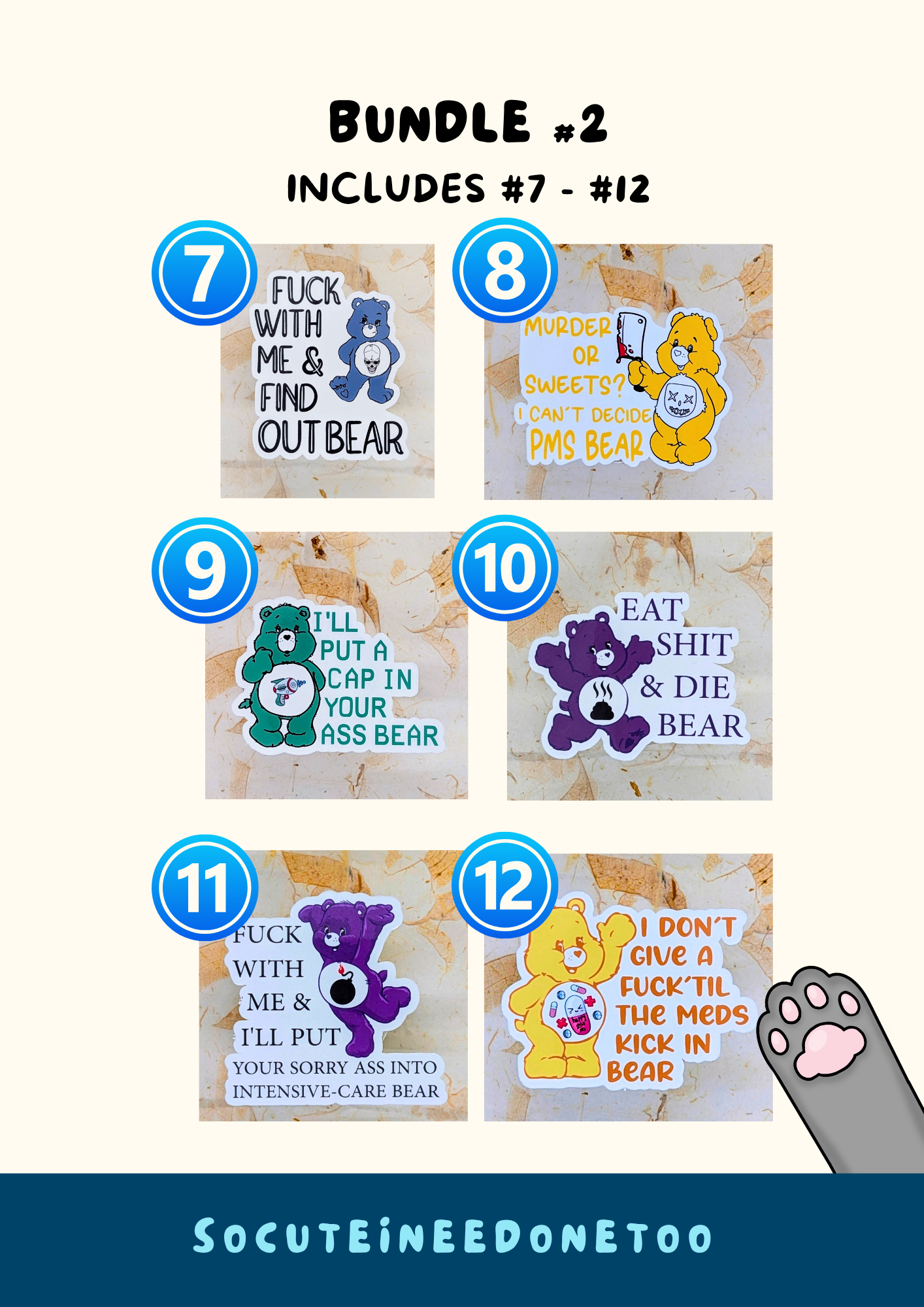 PEGATINAS INDIVIDUALES