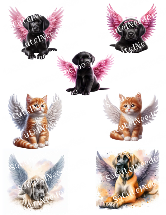 Animal Heaven Waterslide Decals - SoCuteINeedOneToo