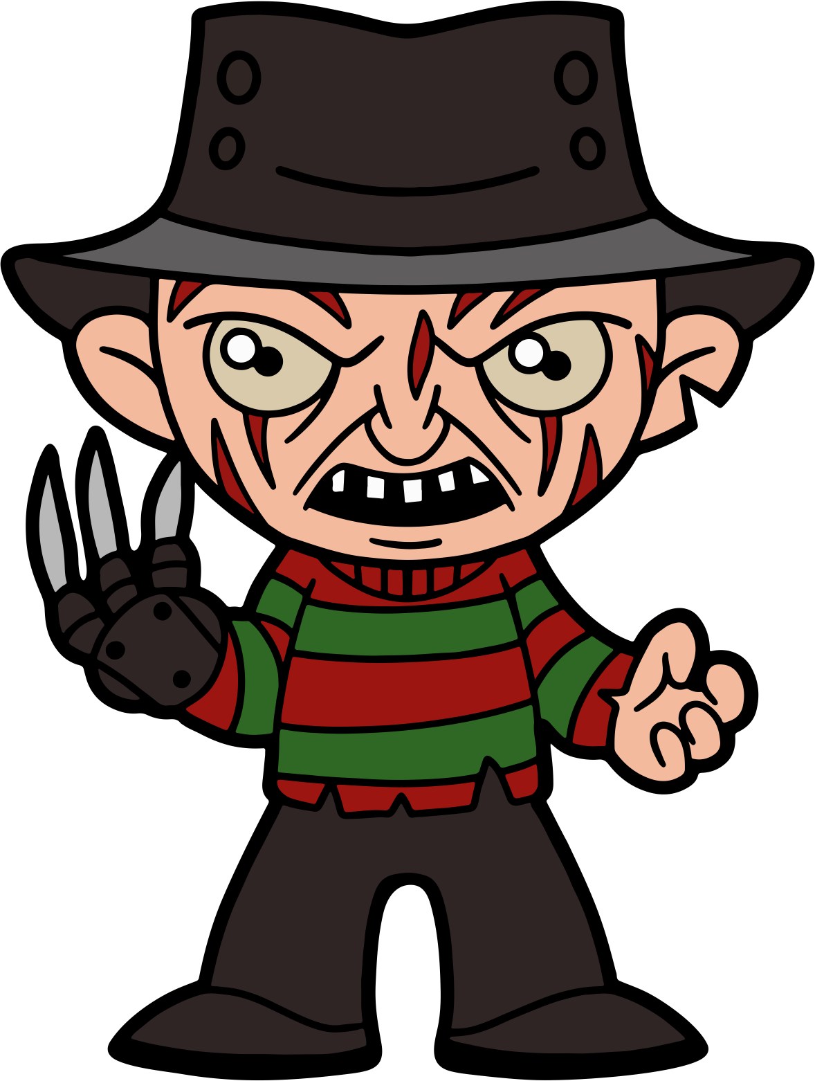 Chibi Halloween sticker #5 - cute die-cut vinyl sticker