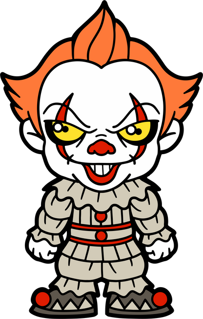 Chibi Halloween sticker #3 - cute die-cut vinyl sticker