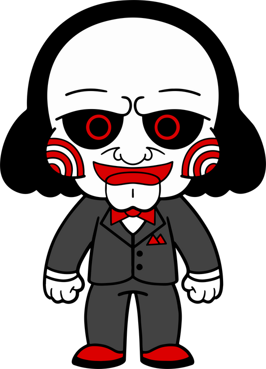 Chibi Halloween sticker #1 - cute die-cut vinyl sticker