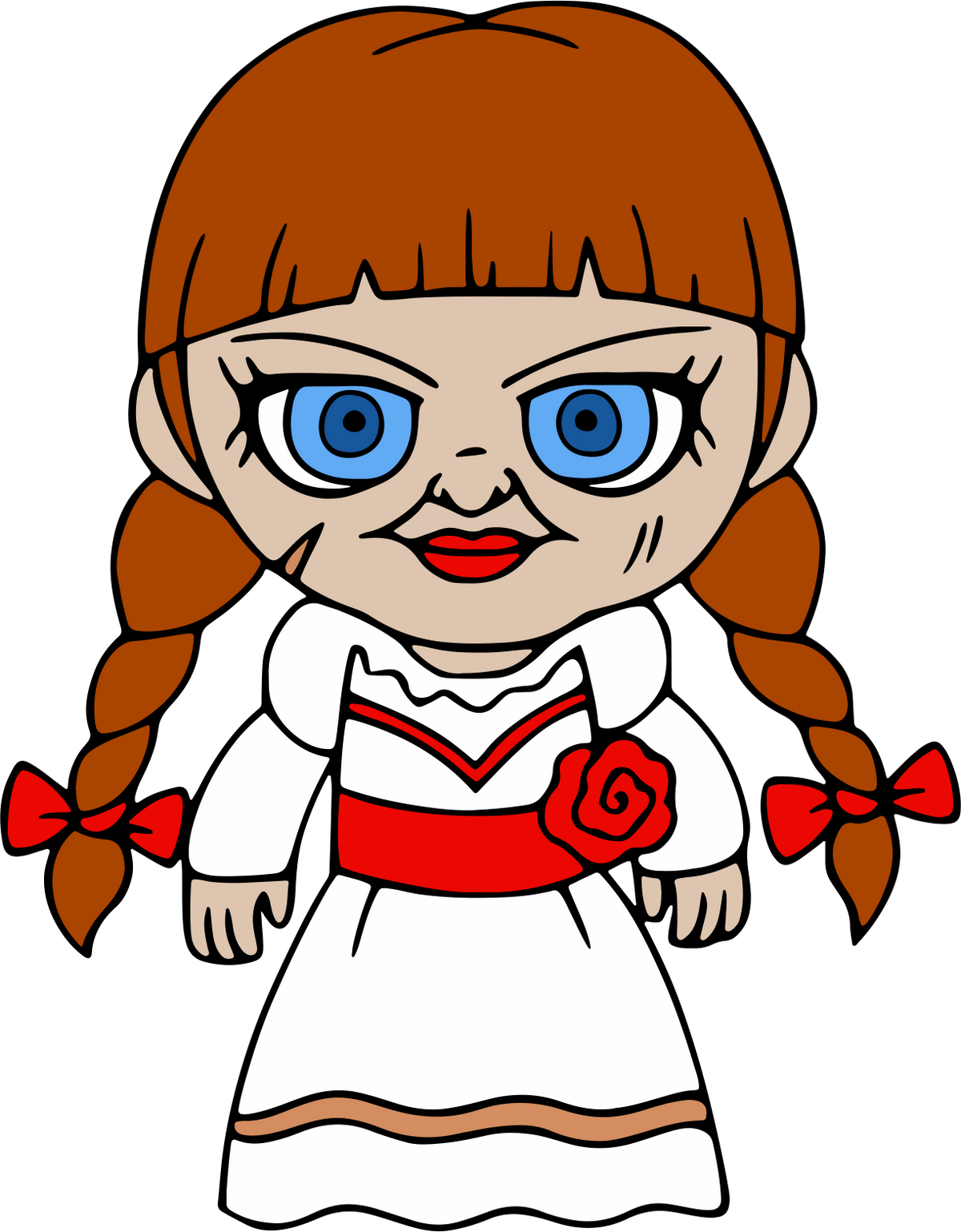 Chibi Halloween sticker #11 - cute die-cut vinyl sticker