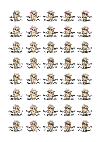 Have a Lazy Christmas - Holiday Sticker Sheet