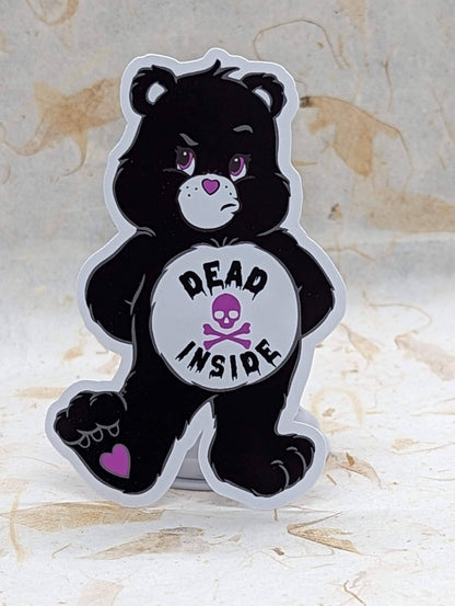 Care Bear Stickers-Dead Inside Sticker