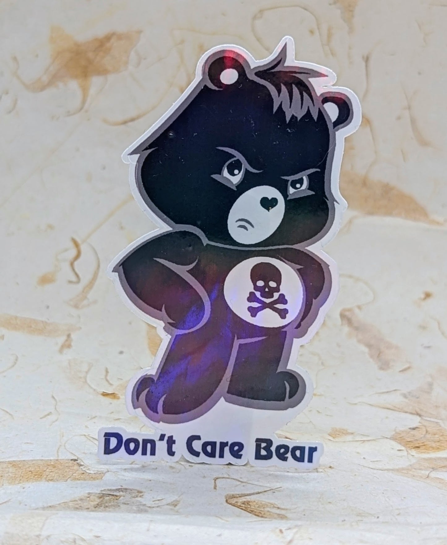 Care_Bear_Stickers_- Don't Care Bear Sticker_HOLOGRAPHIC -_soctuteineedonetoo