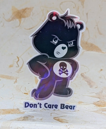 Care_Bear_Stickers_- Don't Care Bear Sticker_HOLOGRAPHIC -_soctuteineedonetoo