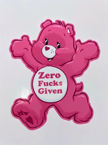 Care Bear Zero Fucks Given