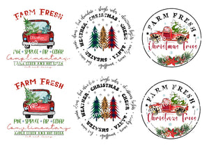 Farm Fresh - Apple Cider - Waterslide Decals - SoCuteINeedOneToo
