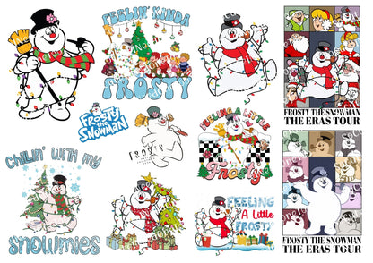 Calcomanías para toboganes acuáticos de Frosty el muñeco de nieve 