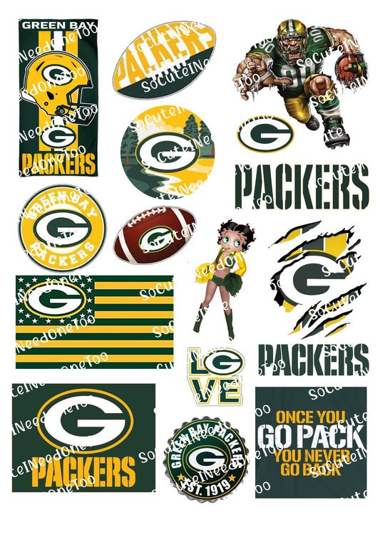 Green Bay Packers Football Waterslides - SoCuteINeedOneToo