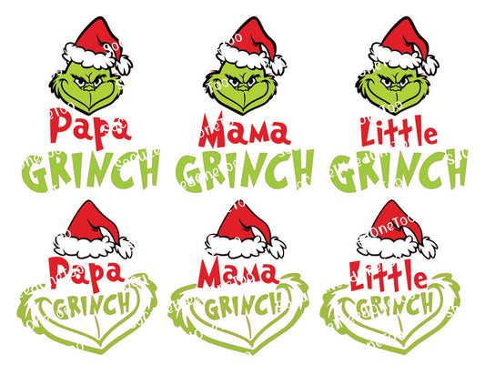 Grinch #15 Waterslide Decals - SoCuteINeedOneToo