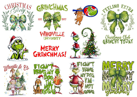 Grinch #38 Waterslide Decals