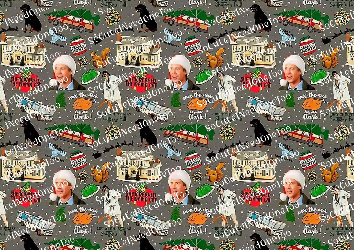 Griswold's Christmas Favorites - National Lampoon's Vacation Waterslide Decals