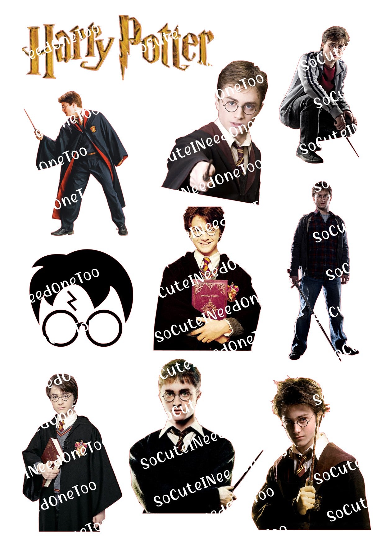 Harry_Potter Waterslide Decals