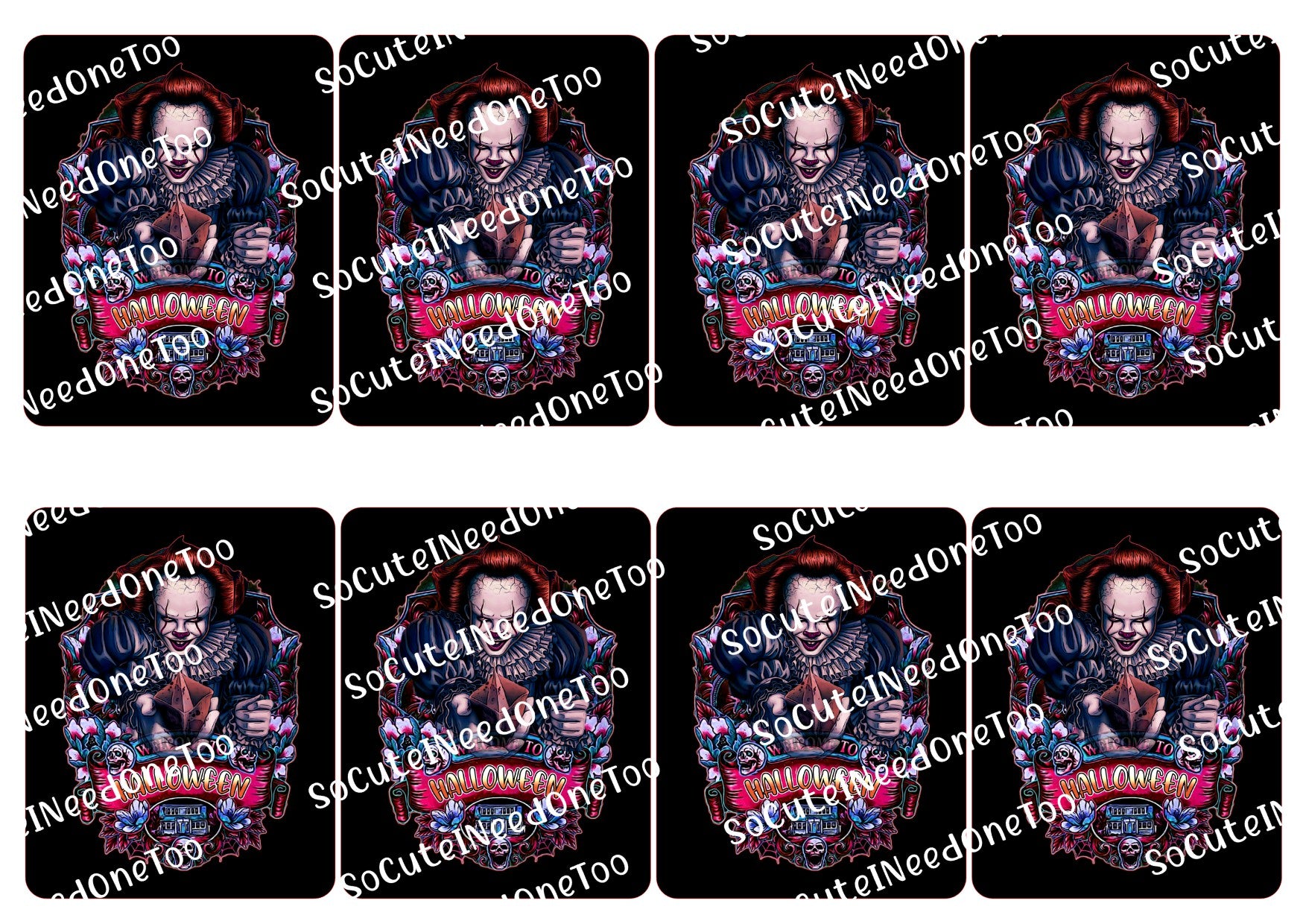 Horror_-_It_Clown_Black_Cards