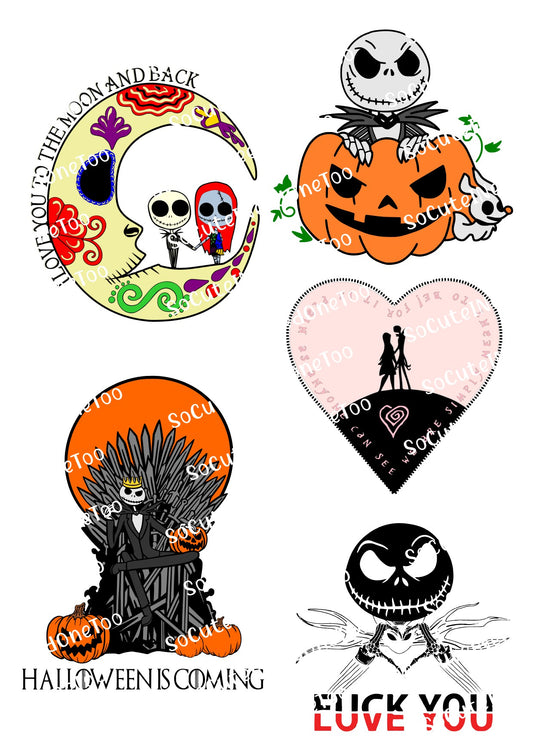 Jack - I Love You To The Moon Waterslide Decals