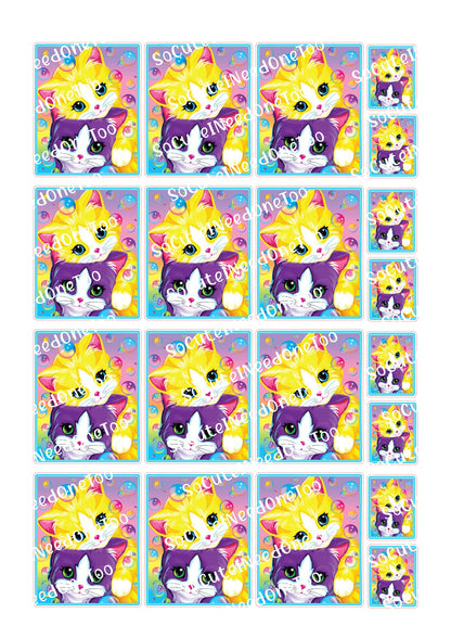 Lisa Frank Collection Full Sheet Stickers