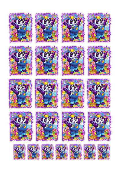 Lisa Frank Collection Full Sheet Stickers