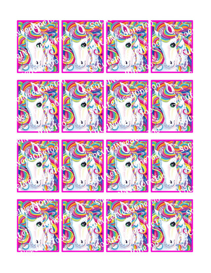 Lisa Frank Collection Full Sheet Stickers