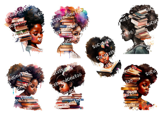 Calcomanías para toboganes acuáticos con el mensaje "Amor por la lectura" 
