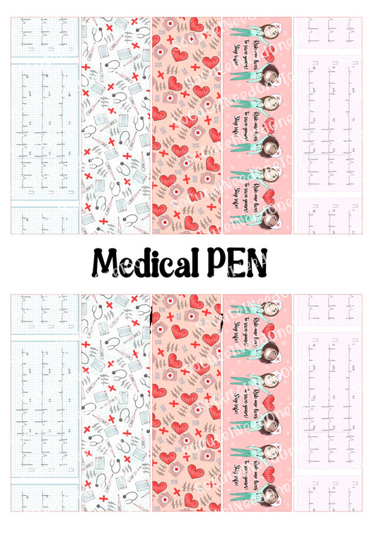 Medical Pen Wraps #6 – Healthcare Designs for Bic Pens