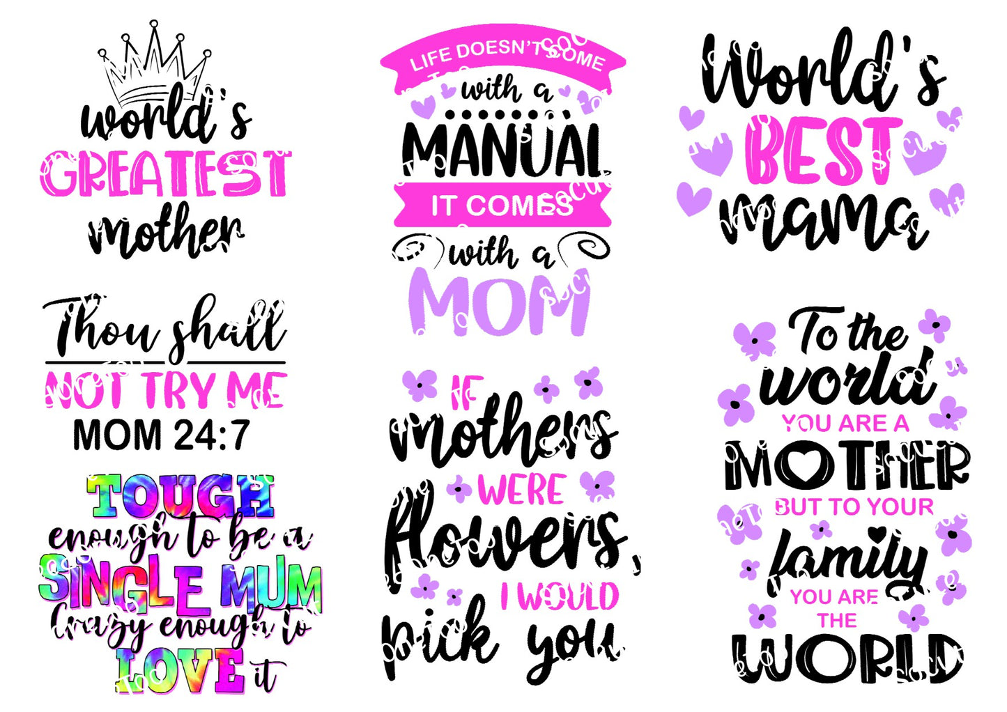 Mom's - Lo mejor del mundo en papel transparente/blanco para toboganes de agua, listo para usar 