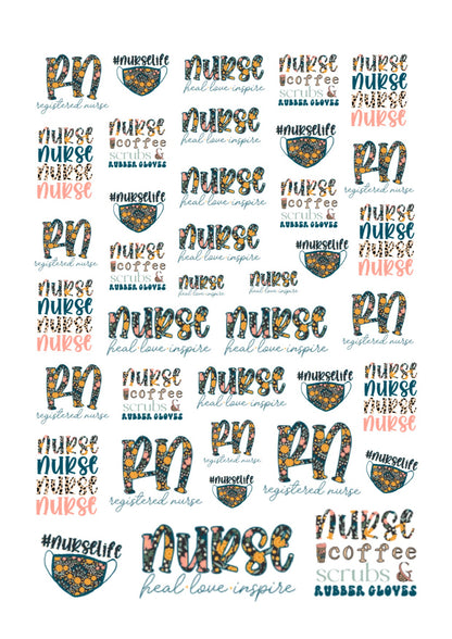 Nurse Life Stickers