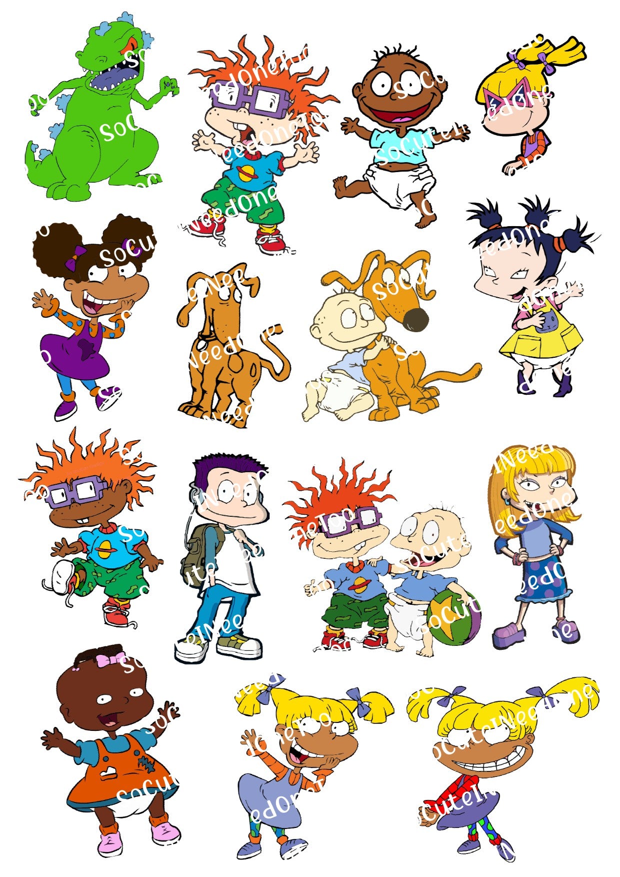 Rugrat Waterslide Decals