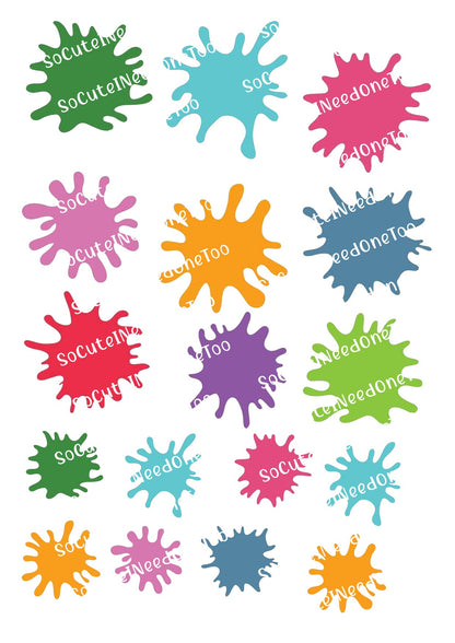 Rugrats SPLATS-2Sizes