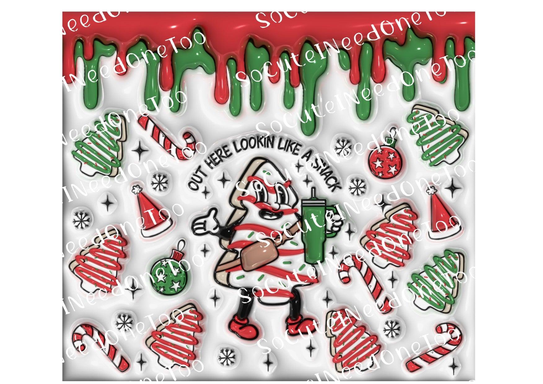 Christmas Favorite Waterslide Wraps - SoCuteINeedOneToo