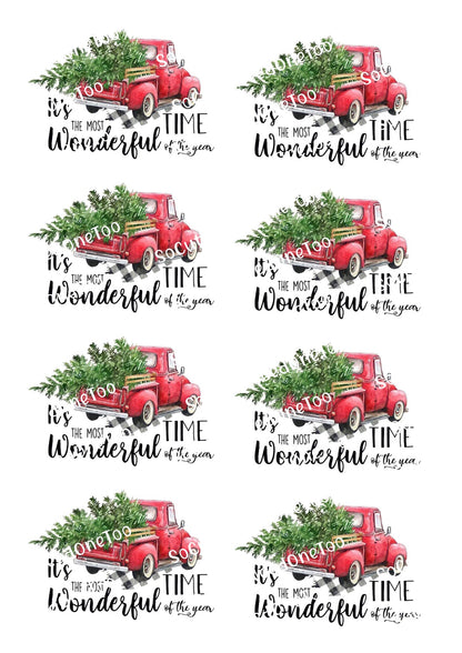 Christmas - It's The Most Beautiful Time Decals - SoCuteINeedOneToo