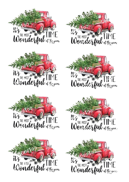 Christmas - It's The Most Beautiful Time Decals - SoCuteINeedOneToo