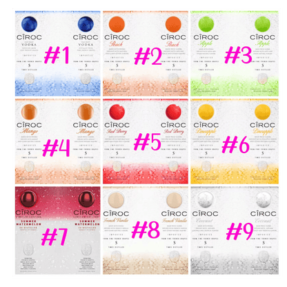 CIROC Vodka Waterslide Wraps - SoCuteINeedOneToo