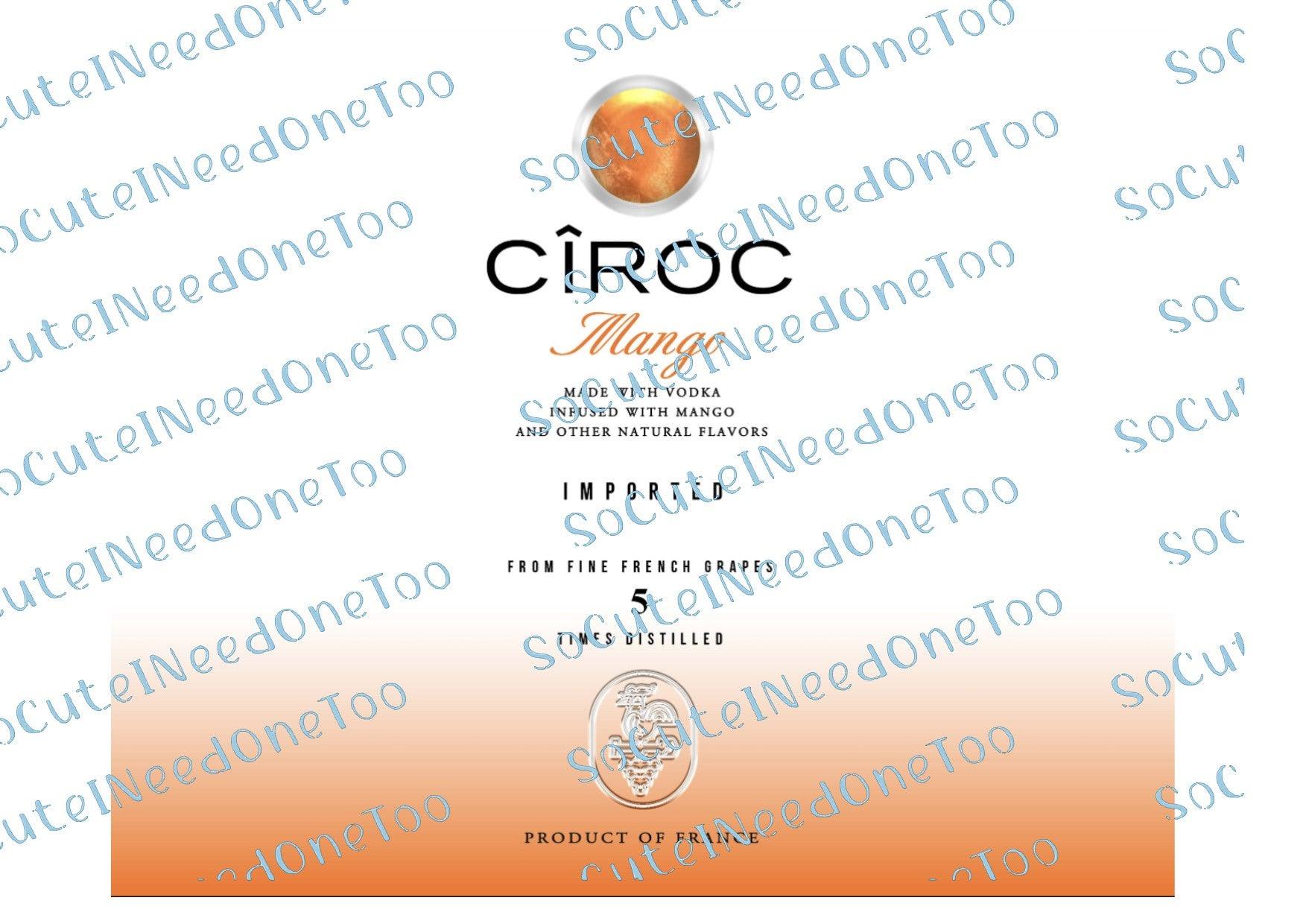 CIROC Vodka Waterslide Wraps - SoCuteINeedOneToo