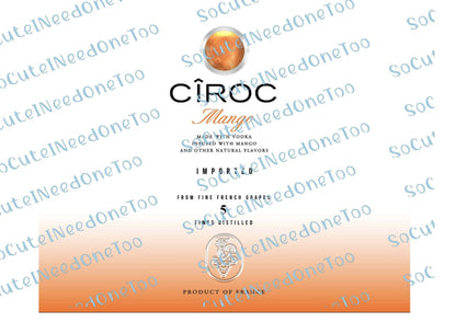 CIROC Vodka Waterslide Wraps - SoCuteINeedOneToo