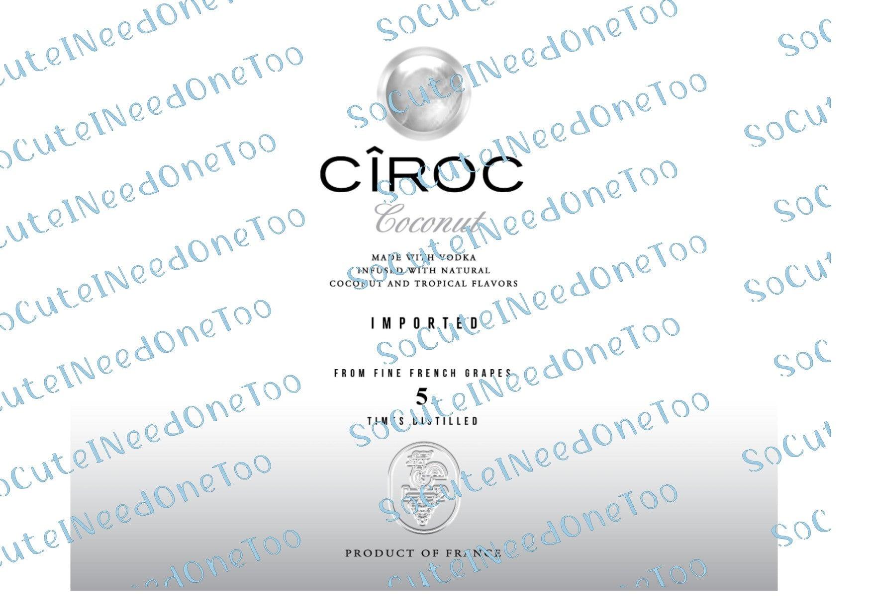CIROC Vodka Waterslide Wraps - SoCuteINeedOneToo