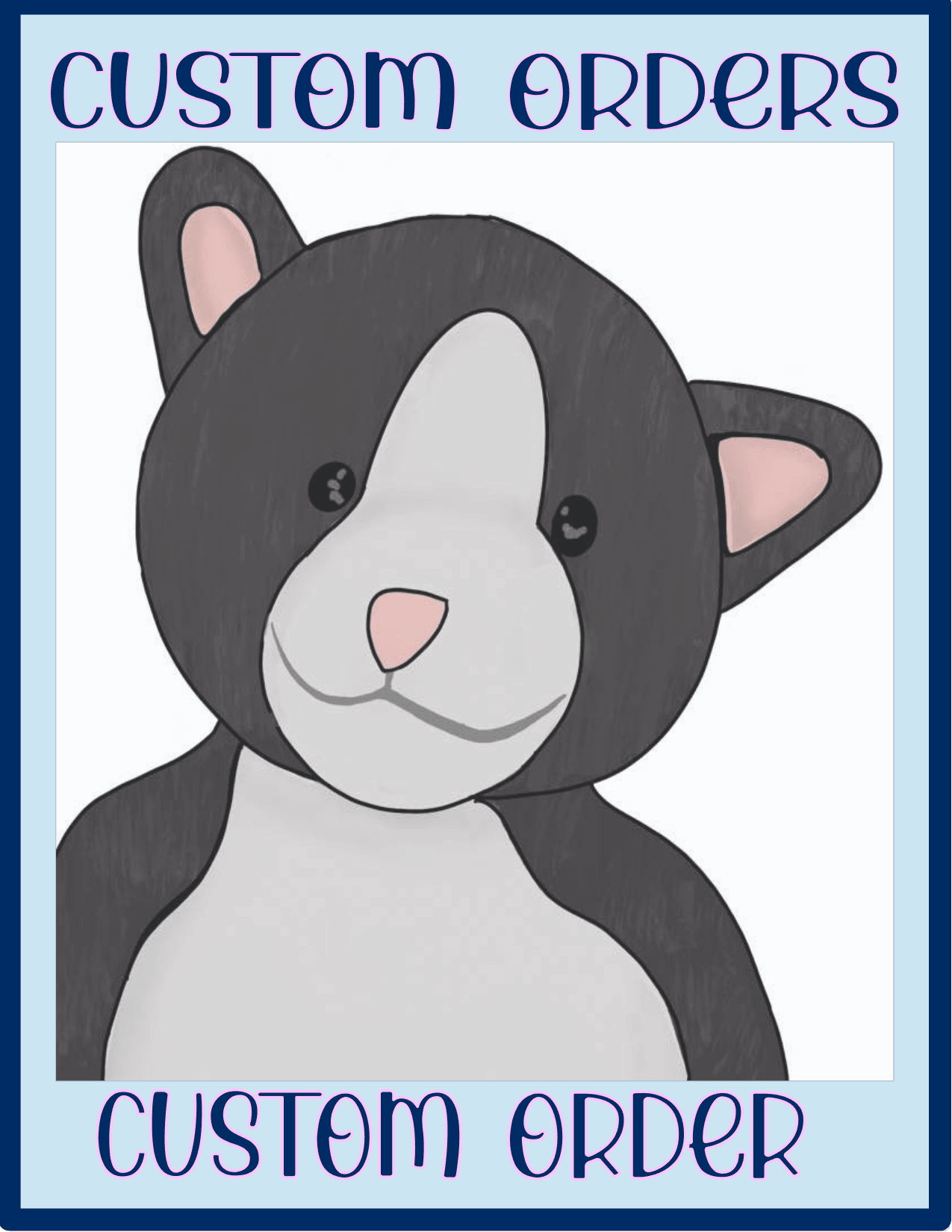 CUSTOM DESIGNER FEE & MOCK-UP - SoCuteINeedOneToo